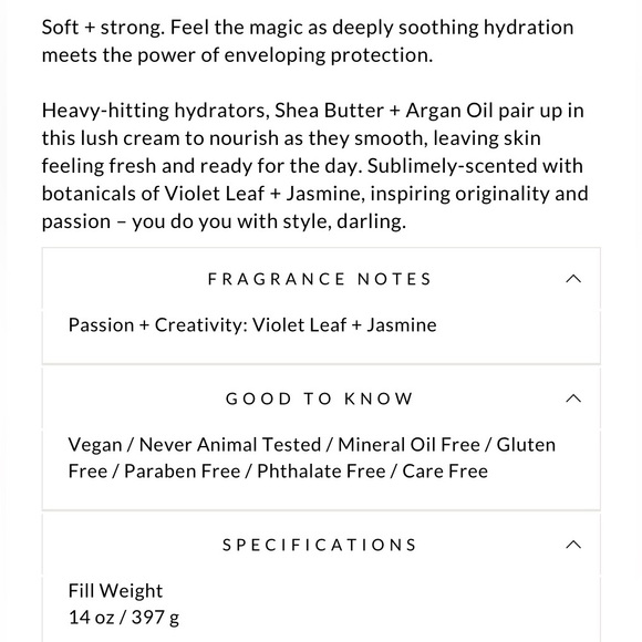 NEW Infinite She Inspired Hydrating Body Lotion - Picture 6 of 6